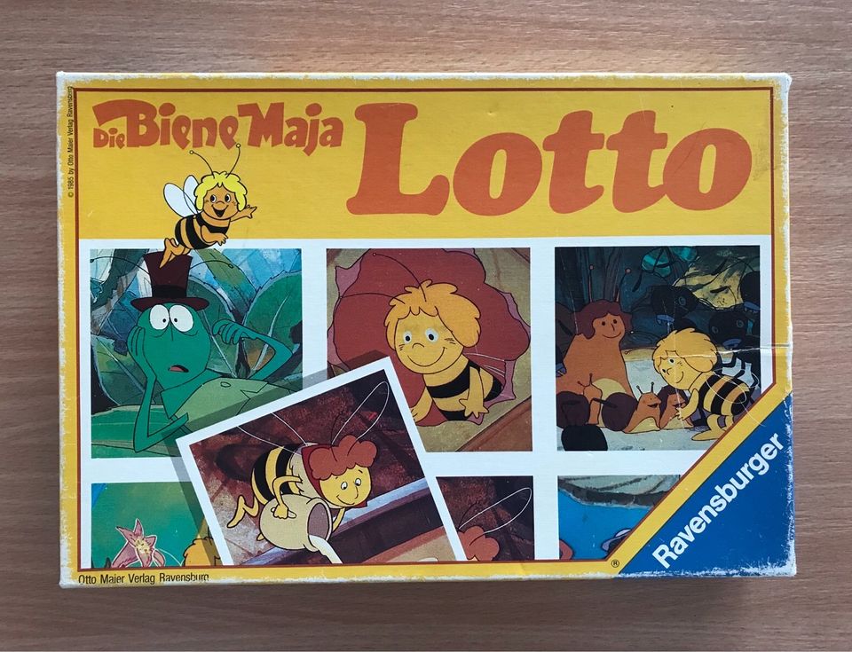 Biene Maja Lotto Vintage Legespiel 80er Gesellschaftsspiel rar in Hannover