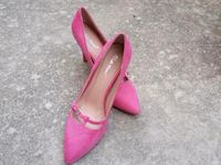 Rosa Pumps *neu*, Größe 39, Velours Leipzig - Möckern Vorschau