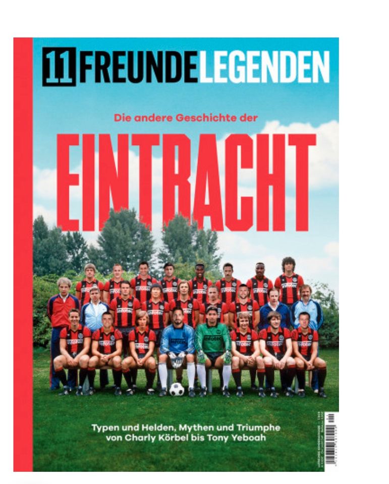 11 Freunde Legenden Eintracht Frankfurt in Würzburg