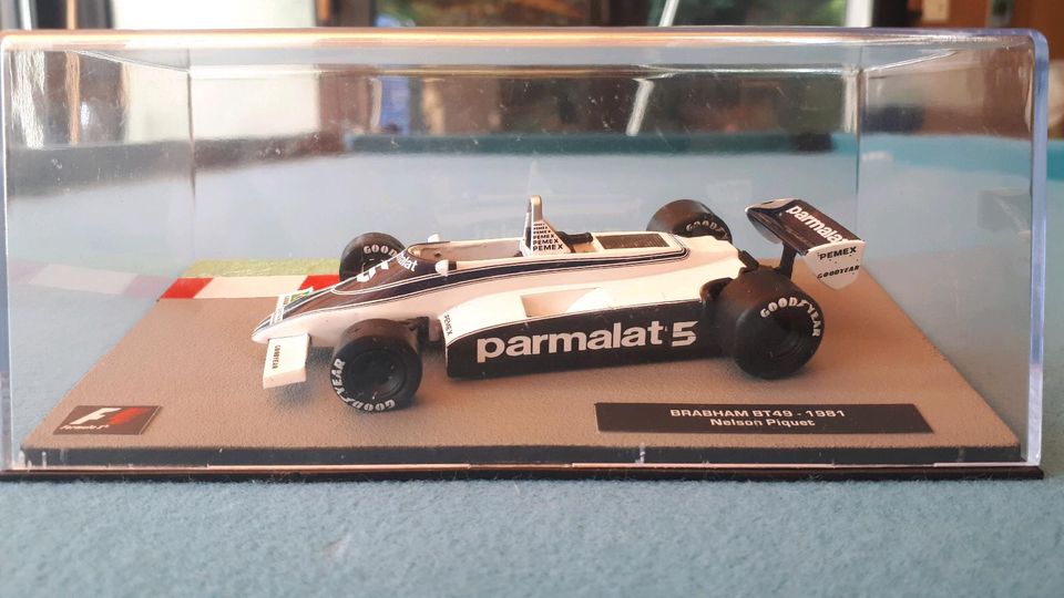 Nelson Piquet Brabham BT49C 1:43 Panini Ixo Rennwagen Kollektion in Hannover