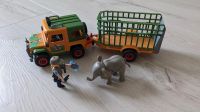 Playmobil 6937 Rangers LKW Anhänger Elefant Figuren Hessen - Fernwald Vorschau