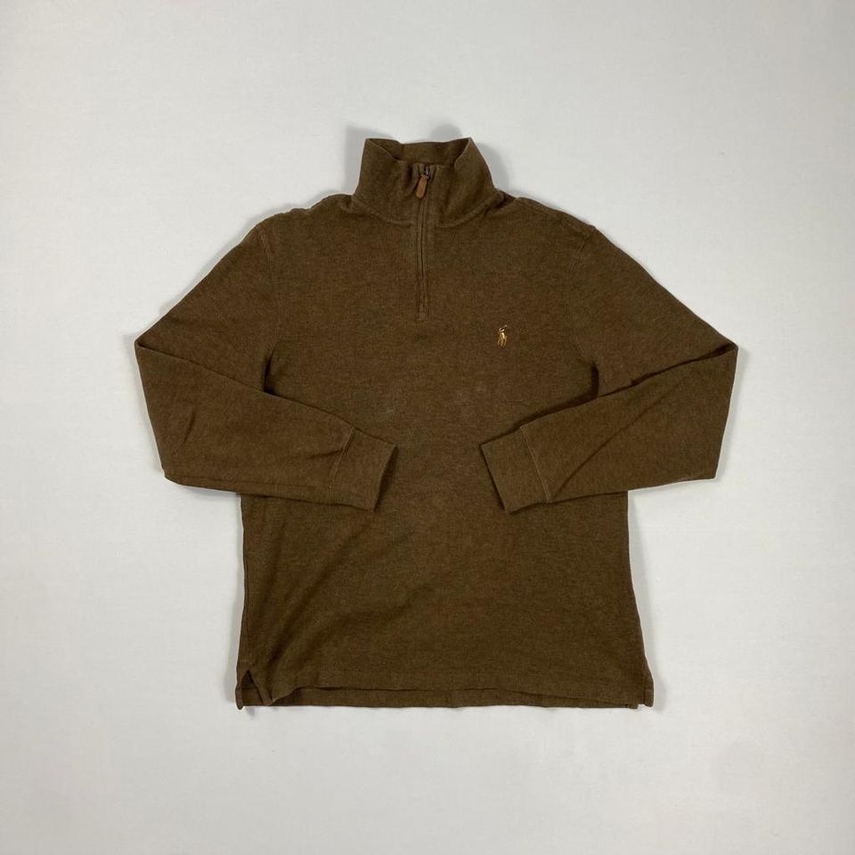 Vintage Ralph Lauren Quarter Zip Pullover in Mudau