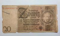 Original 20 Reichsmarkt Banknote, Geldschein Harburg - Hamburg Heimfeld Vorschau