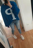 Asos oversize 90er retro Vintage P Grafik Print Sweatshirt Pulli Bielefeld - Bielefeld (Innenstadt) Vorschau