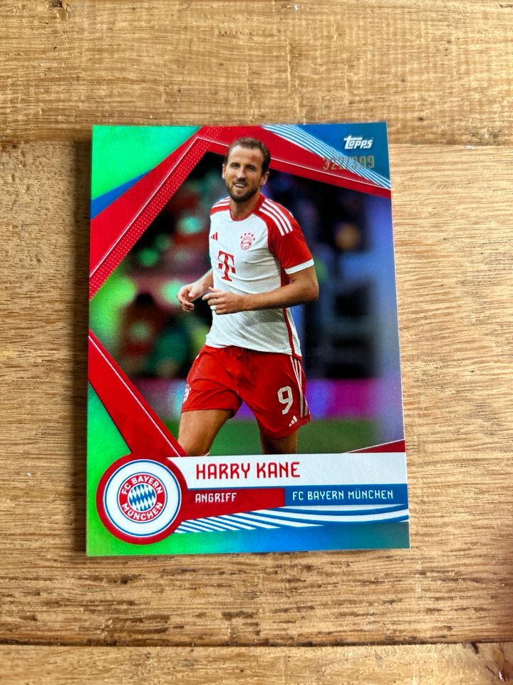 Topps FC Bayern Fan Set Harry Kane /399 in Straßenhaus