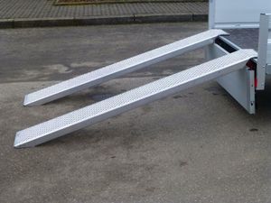Aluminium Auffahrrampe für Autos - 240 cm - 1,5 Tonnen