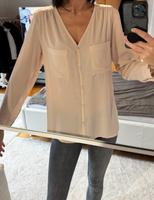 Bluse H&M beige 34 langarm Bayern - Bad Endorf Vorschau