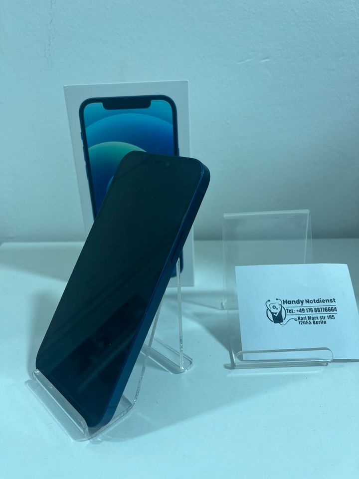 iPhone 12 128GB Blau wie Neu mit Garantie ✅ in Berlin