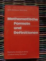 Mathematische Formeln und Definitionen Bayern - Kempten Vorschau