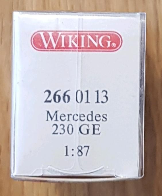 Modellauto Wiking 1:87                            Mercedes 230 GE in Weiding