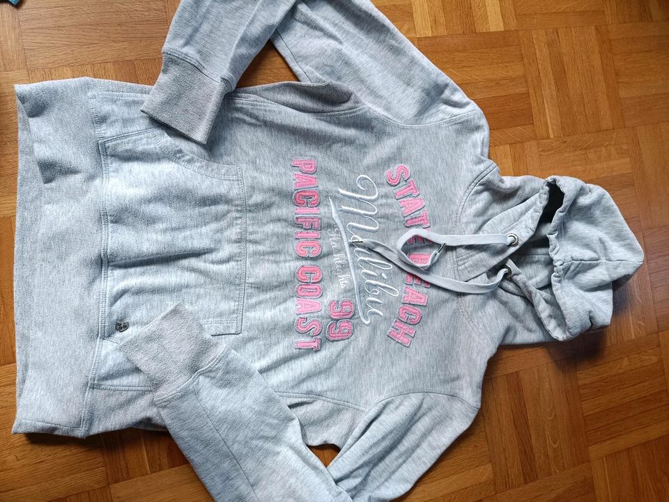 36/38 Pulli Pullover Hoodie grau in Lappersdorf