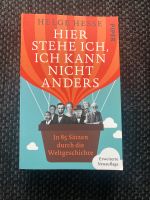 Helge Hesse Piper Buch Hier stehe ich, ich kann nicht anders Bayern - Augsburg Vorschau