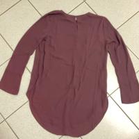 Bluse Marke: H & M Gr. 38 Farbe:Weinrot für Damen Baden-Württemberg - Aichtal Vorschau