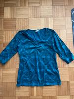 Shirt türkis petrol Street One Gr. 40 3/4 Arm Ornamente Bayern - Karlsfeld Vorschau