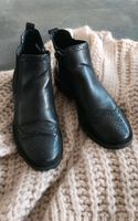 TAMARIS Chelsea Boots schwarz butterw. LEDER  Stiefletten  Gr40 Bayern - Mühldorf a.Inn Vorschau