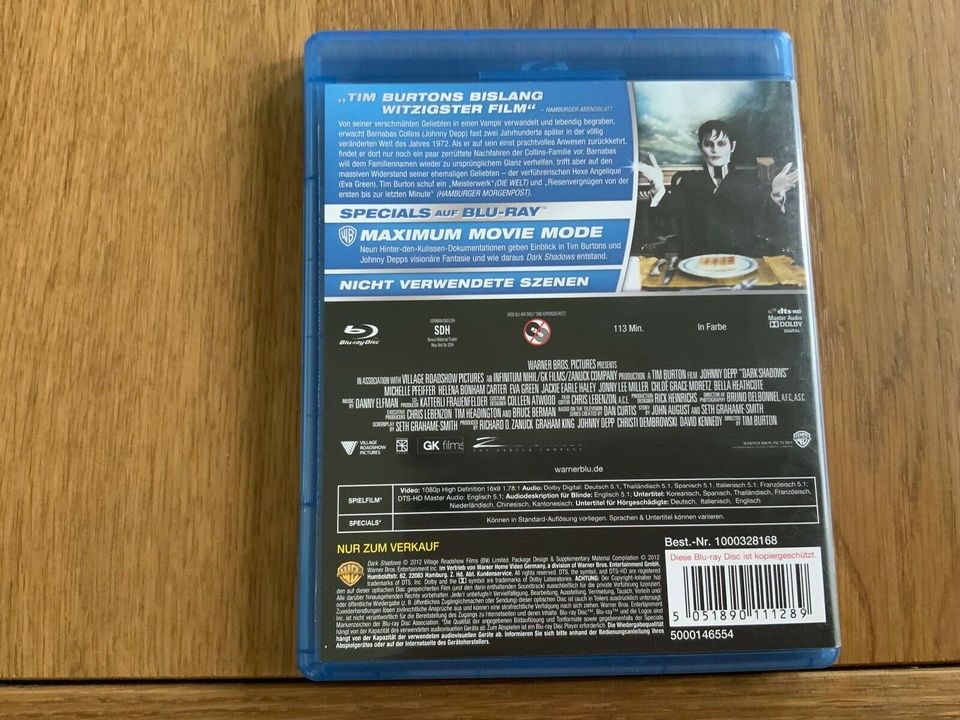 Blu-Ray: Dark Shadows in Kevelaer
