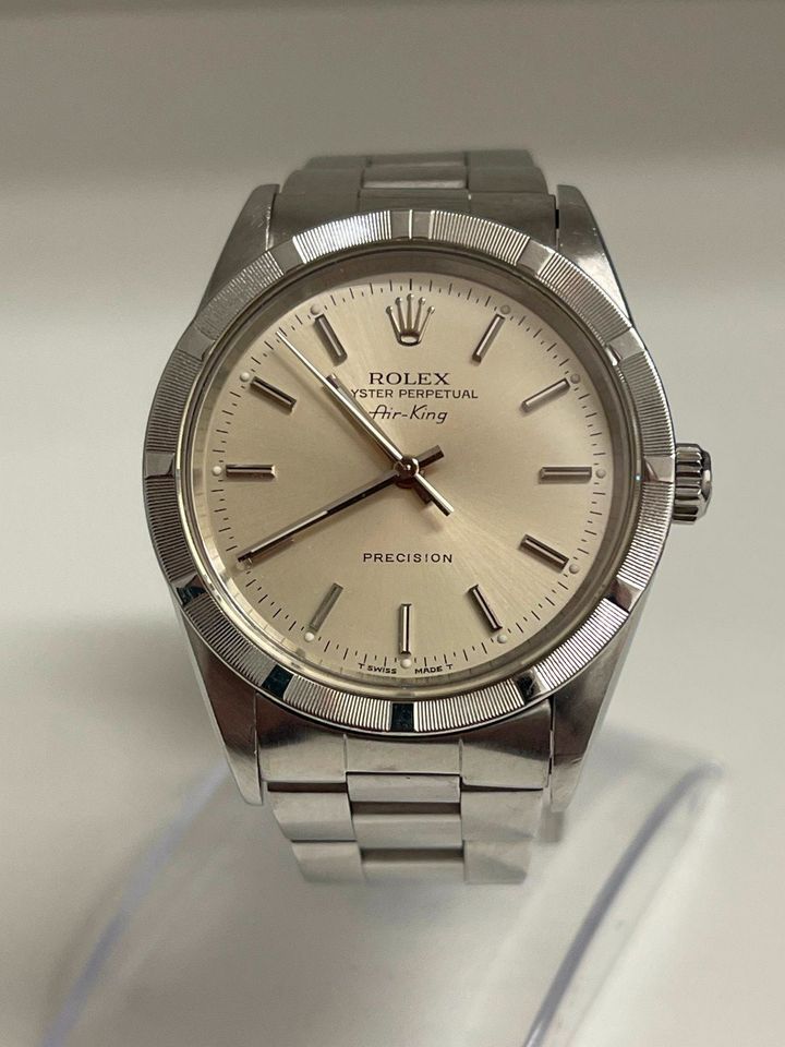 ROLEX AIR KING 14010 VINTAGE - NEW SERVICE - Certified Pre Owned in Karlsruhe