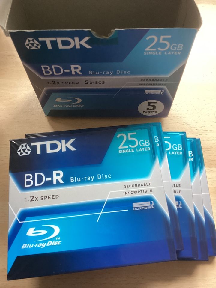 TDK BD-R 25GB Blu-ray beschreibbare Rohlinge in Bremen