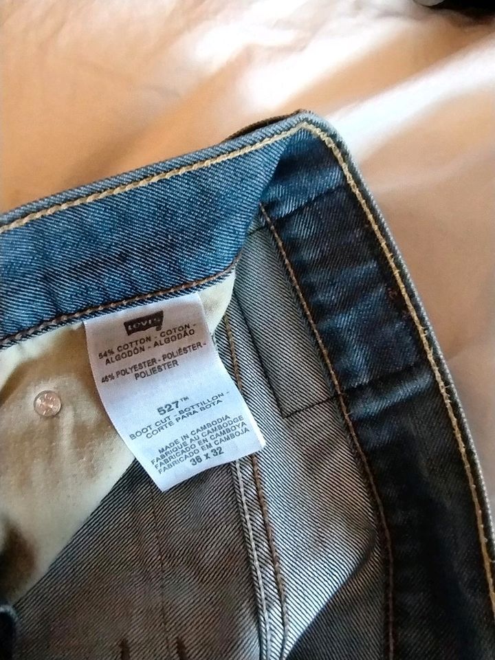 Levi's jeans 527 Herren   blau W 36 L 32  Flap Pocket in Köln