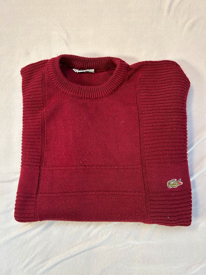 Vintage Chemise Lacoste Stricksweater Pullover Gr. XXL (Tn Polo) in Bad Waldsee