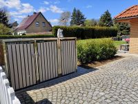 BOSCO 3er Mülltonnenbox,Edelstahl mit Holz Optik Weiß Kr. Dachau - Odelzhausen Vorschau