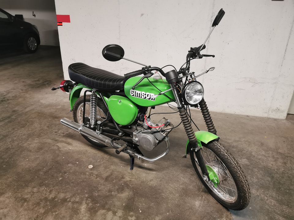 Simson S50 B1 12V Vape + Teile Konvolut in Würzburg