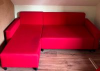 Couch Rot ausziehbar Schlafcouch Nordrhein-Westfalen - Bönen Vorschau