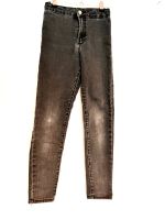 Zara Kids Jeans skinny grau schwarz 140 Mädchen Stretch Frankfurt am Main - Seckbach Vorschau