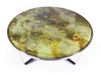 Mid Century Brutalist Mondkrater Couch Tisch Coffee Table 70s Hessen - Niederdorfelden Vorschau