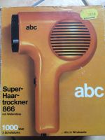 ABC Haartrockner 866/Föhn 1000 W, von 1978, Mid-Century Rheinland-Pfalz - Westerburg Vorschau