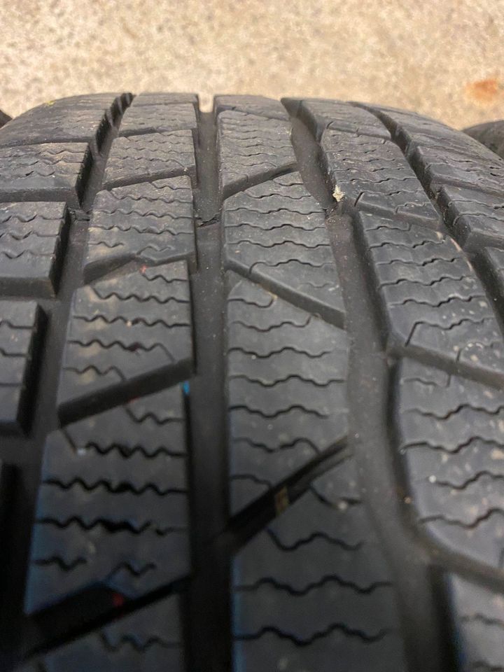 4 x Winterreifen Continental M+S 205/50 R17 93H mit 4 x 7,5mm in Klein-Winternheim