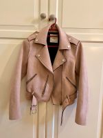 Rosa Bikerjacke Wildleder Imitat XS Frankfurt am Main - Sachsenhausen Vorschau