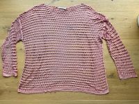 monari Sweater, Shirt, Longsleeve mit Lochmuster, rosé, Gr. 44-46 Bayern - Großostheim Vorschau