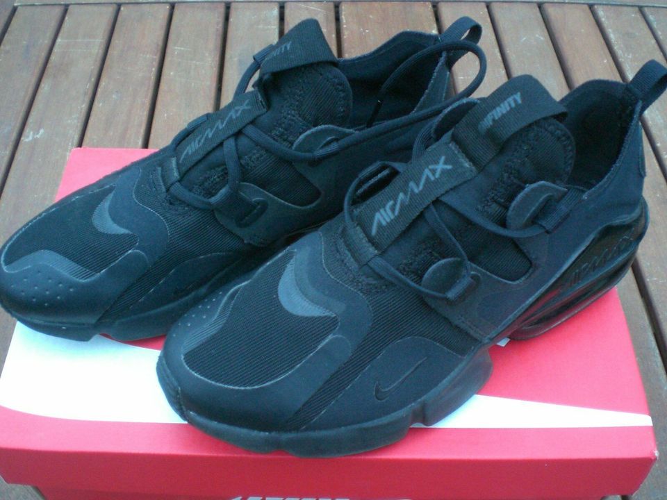 Nike Air Max Infinity schwarz Gr. 40 US7 UK6 Sneakers neuwertig in Odernheim am Glan