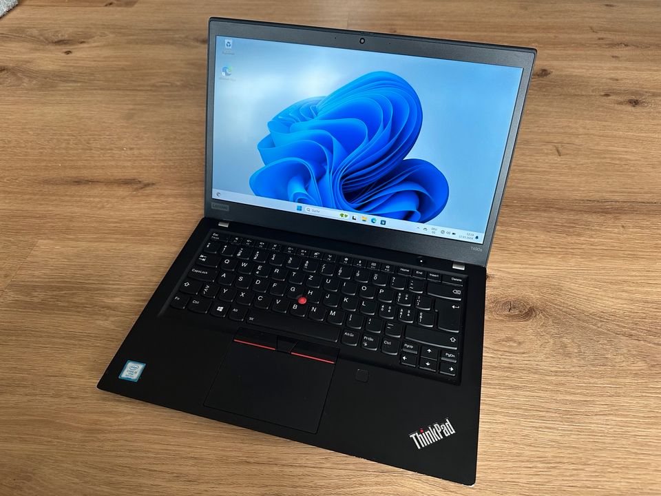 Lenovo T490s Notebook, i5-8365U, 8GB RAM, SSD, Win11, Laptop in Ehrenkirchen