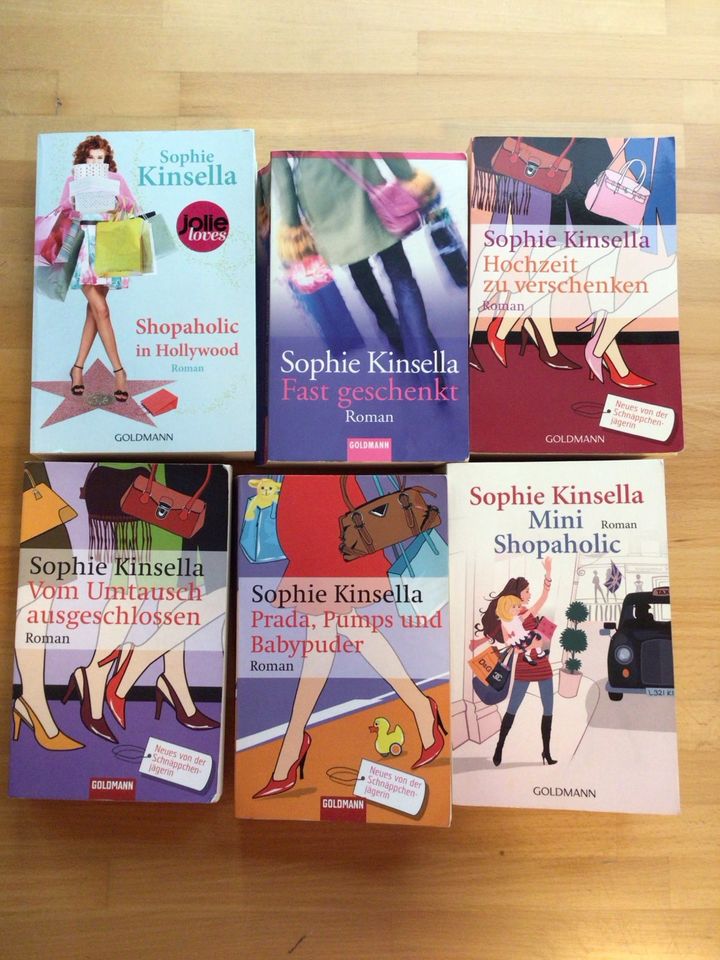 Sophie Kinsella 6 Bücher Shopaholic Buchreihe in Gaienhofen