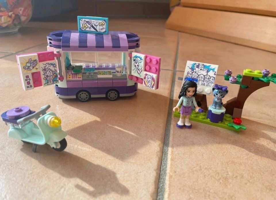 Lego Friends Emmas rollender Kunstkiosk in Raesfeld