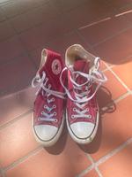 Getragen Converse 45 rot Bayern - Landshut Vorschau