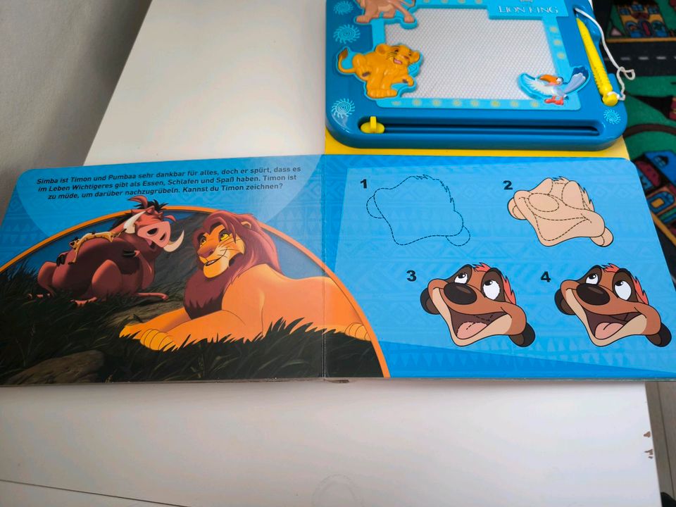 Der König der Löwen Disney Zauber Malbuch mit Stift in Jembke