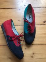 bunte flache Vintage Schuhe Lurchi Salamander Lederschuhe bunt Berlin - Reinickendorf Vorschau