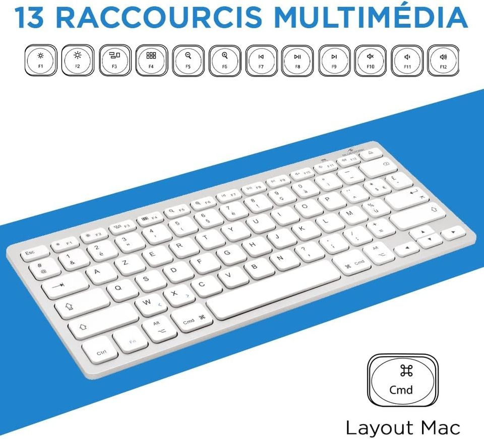 Clavier Blutooth BLUESTORK Compatible MAC, MacBook Pro, MacBook in Körle