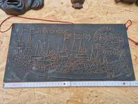 Wernigerode DDR Guss Metall Schild Wandbild Antik Sachsen-Anhalt Sachsen - Leisnig Vorschau