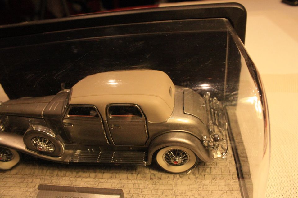 Franklin Mint 1933 Duesenberg Twenty Grand + Vitrine Zertifikat in Griesheim