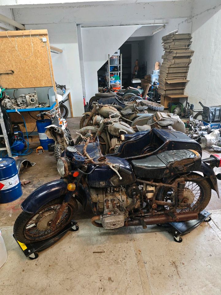 Ankauf von Motorrädern Gespann Ural M72  Oldtimer in Olsberg