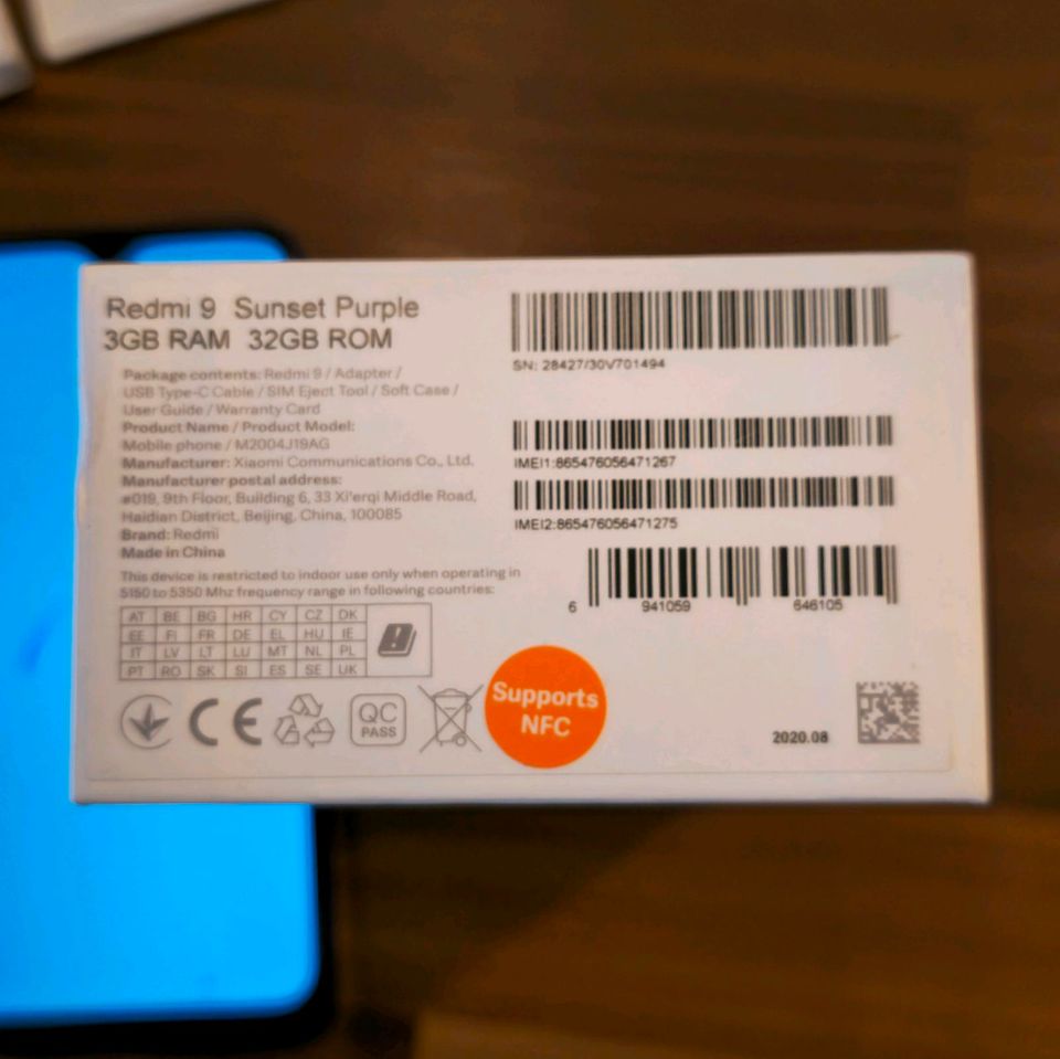 Xiaomi Redmi 9 Sunset Purple 32 GB in Sindelfingen