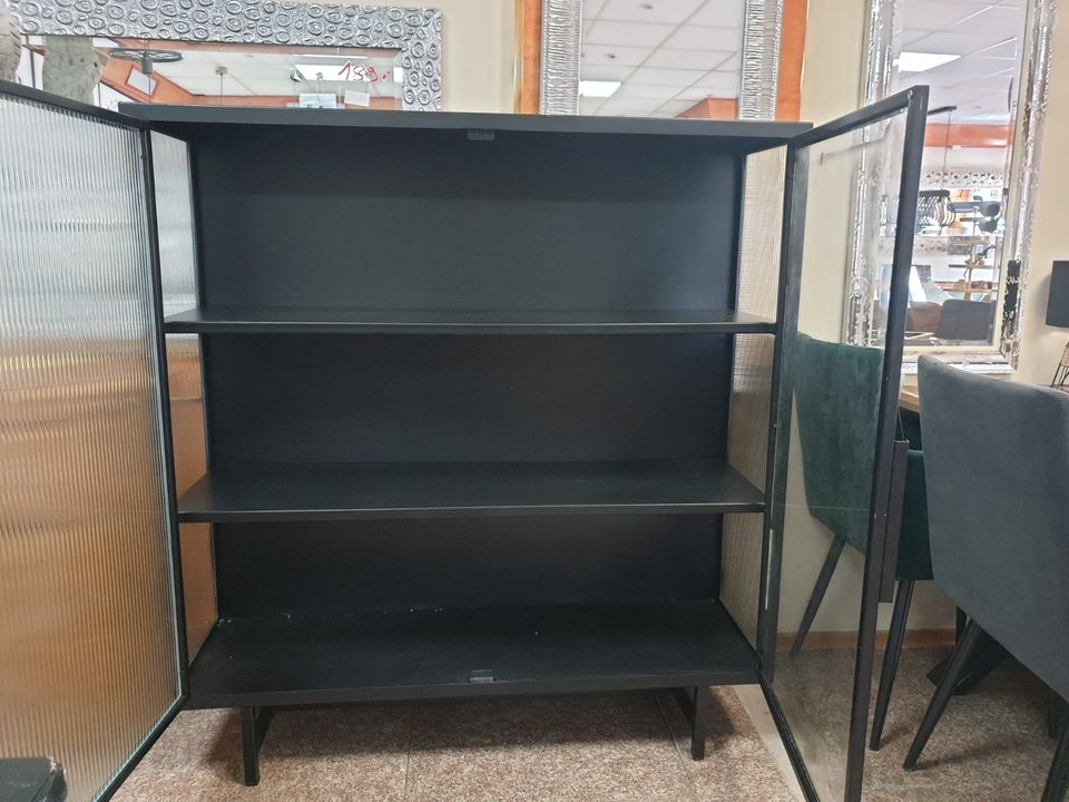 Highboard aus Metall/Glas im Indutrielook (699€) in Arnsberg