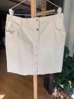 Jeansrock weiß High Waist mit Knopfreihe. Strech.  Gr.XXL 44 Niedersachsen - Faßberg Vorschau