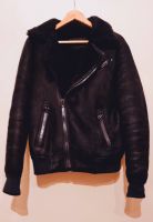 Replay Lammfell Lederjacke Blouson Bomber Biker Shearling Hamburg - Harburg Vorschau