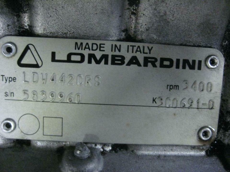 Lombardini Motor 442 Ligier Getriebe Variomatik Lichtmaschine IXO in Markersbach