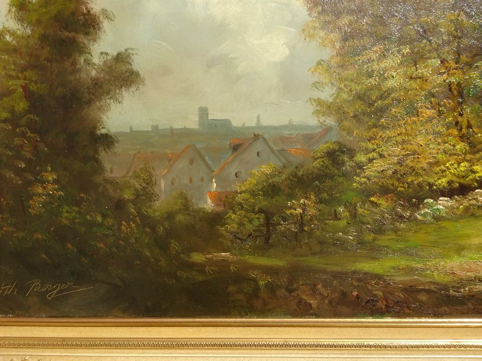 Ölgemälde von Heinrich Berger, aus einem Nachlass. in Düren